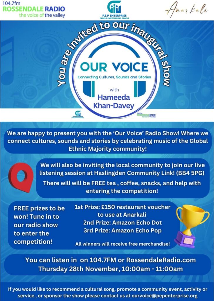 Our Voice flyer 